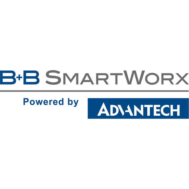 B+B SmartWorx Triple Isolated RS-232/422/485 To Single-Mode Fiber SC Converter