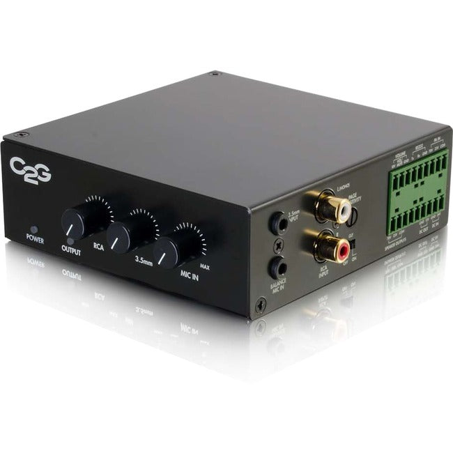 C2G 25/70V 50W Audio Amplifier - Plenum Rated Default Title