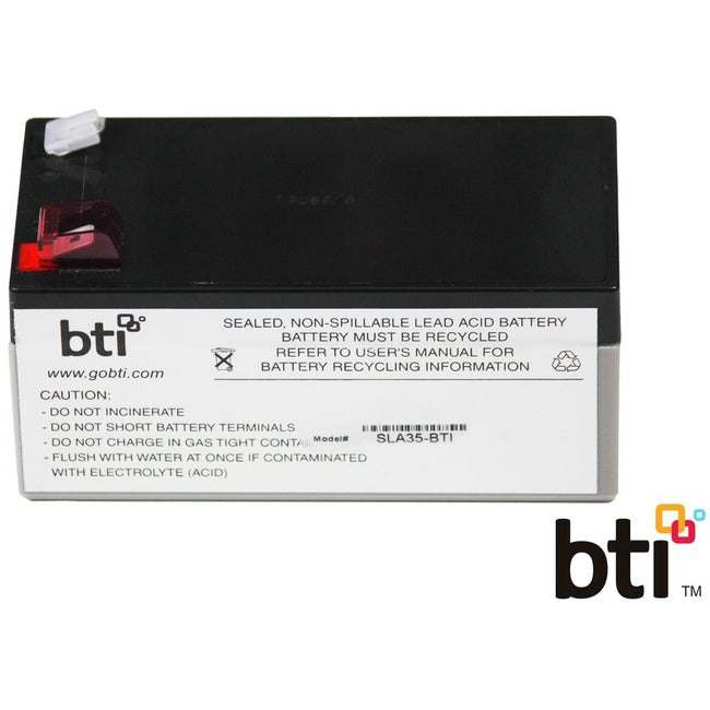 BTI Replacement Battery RBC35 for APC - UPS Battery - Lead Acid Default Title