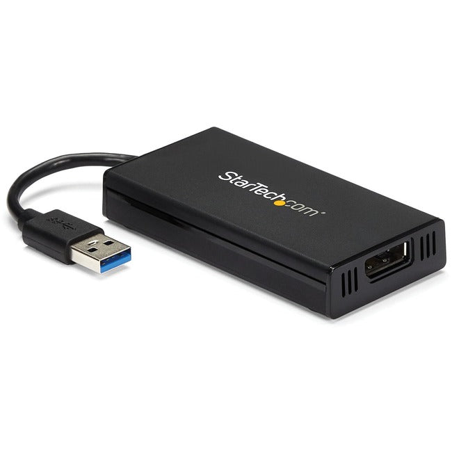 StarTech.com USB 3.0 to 4K DisplayPort External Multi Monitor Video Graphics Adapter - DisplayLink Certified - Ultra HD 4K - GreatEagleInc