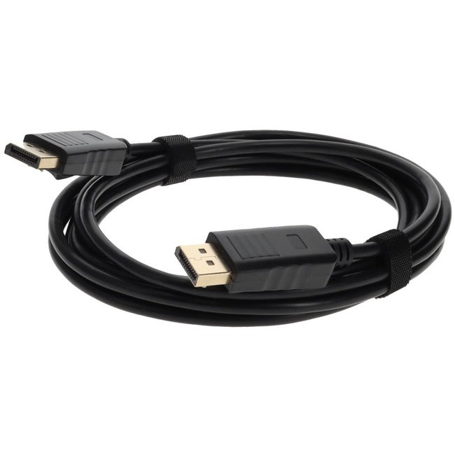 AddOn 5-Pack of 10ft DisplayPort Male to Male Black Cables