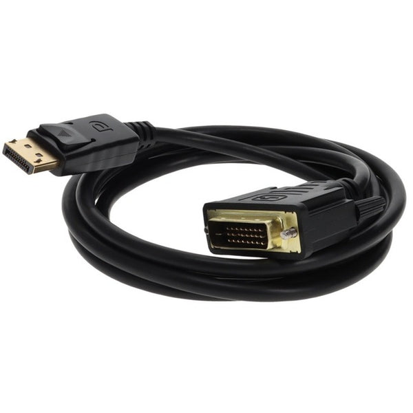 AddOn 5-Pack of 6ft DisplayPort Male to DVI-D Male Black Adapter Cables (Requires DP++) - Computers & Electronics