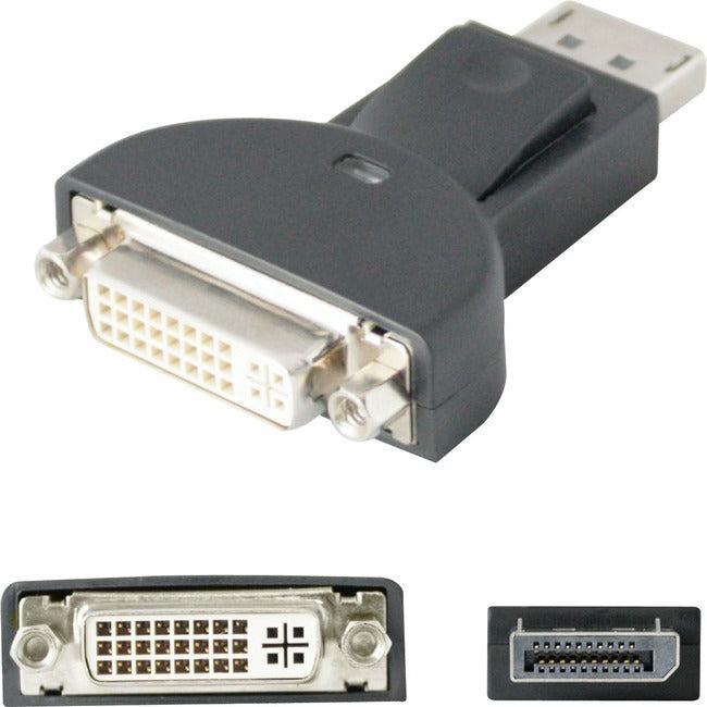 AddOn 5-Pack of DisplayPort Male to DVI-I Female Black Adapters (Requires DP++) - Computers & Electronics