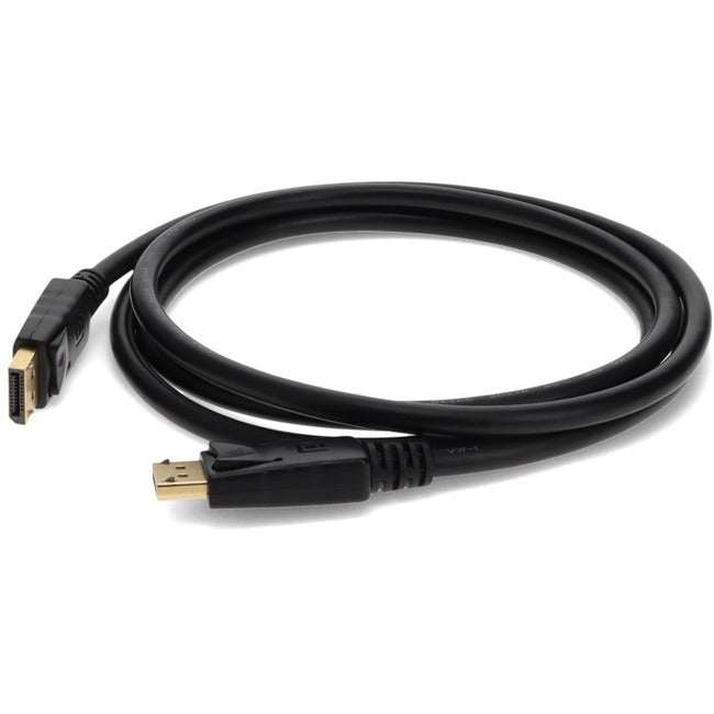 AddOn 6ft DisplayPort Male to Male Black Cable