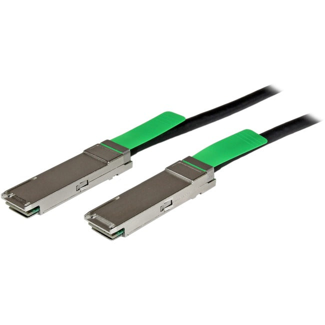 StarTech.com MSA Compliant QSFP+ Direct-Attach Twinax Cable - 2 m (6.6 ft) - 40 Gbps - Passive DAC Copper Cable - RJ45 Mini-GBIC Cable - GreatEagleInc