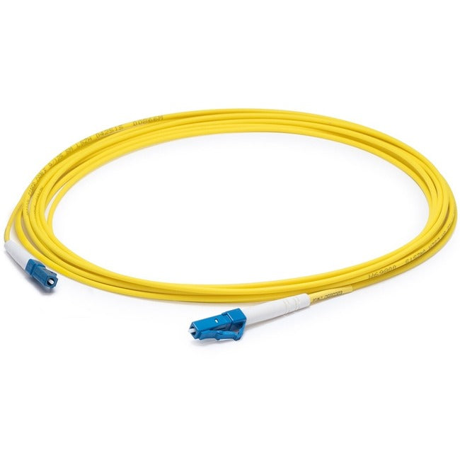 AddOn 2m LC (Male) to LC (Male) Yellow OS1 Simplex Fiber OFNR (Riser-Rated) Patch Cable
