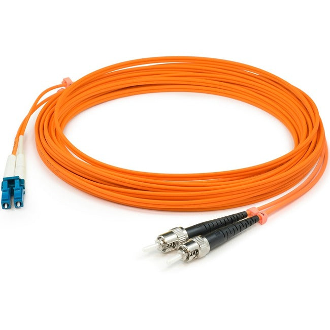 AddOn 7m LC (Male) to ST (Male) Orange OM1 Duplex Fiber OFNR (Riser-Rated) Patch Cable Default Title