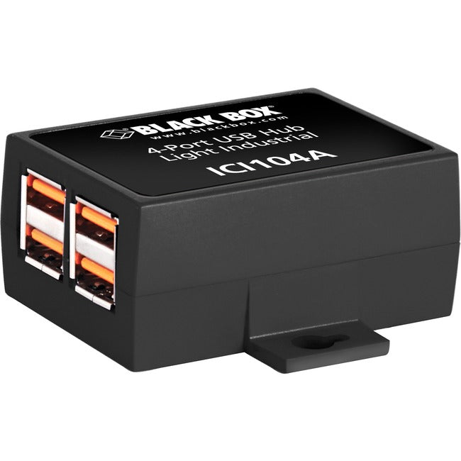 Black Box Industrial USB 2.0 Hub, 4-Port - Computers & Electronics