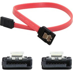 AddOn 5-pack of 46cm (1.5ft) SATA Female to Female Red Serial Cables Default Title