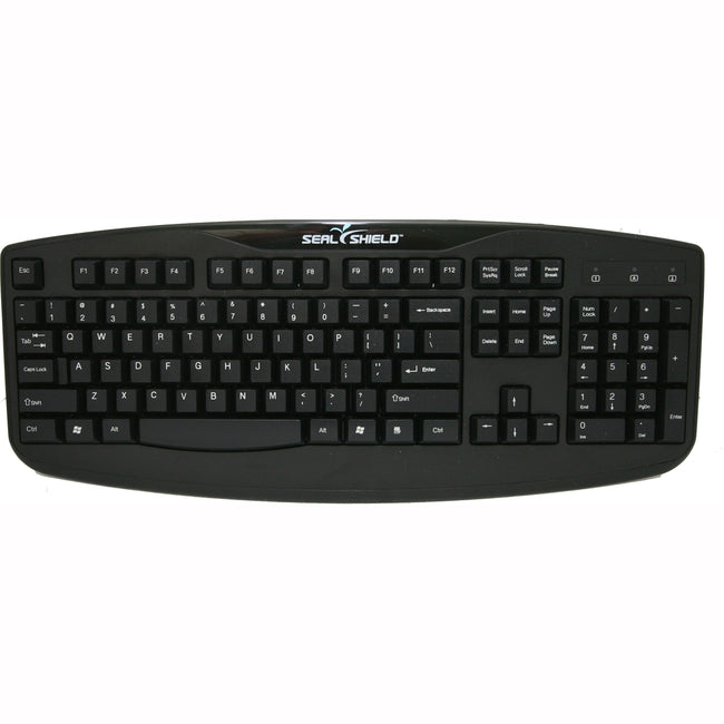 Seal Shield Silver Storm (STK503) Washable Keyboard - GreatEagleInc