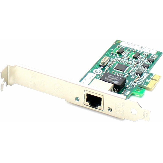 AddOn 10/100/1000Mbs Single Open RJ-45 Port 100m PCIe x4 Network Interface Card Default Title