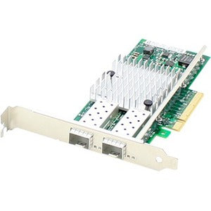 AddOn Dell 430-3815 Comparable 10Gbs Dual Open SFP+ Port Network Interface Card with PXE boot Default Title