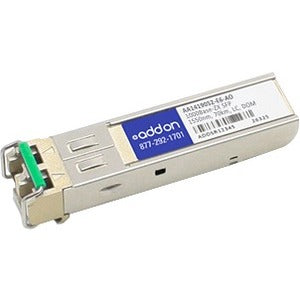 AddOn Avaya/Nortel AA1419052-E6 Compatible TAA Compliant 1000Base-ZX SFP Transceiver (SMF, 1550nm, 70km, LC, DOM) -…