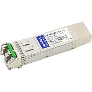 AddOn MSA and TAA Compliant 10GBase-ER SFP+ Transceiver (SMF, 1550nm, 40km, LC) - GreatEagleInc