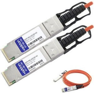 AddOn MSA and TAA Compliant 40GBase-AOC QSFP+ to QSFP+ Direct Attach Cable (850nm, MMF, 2m)