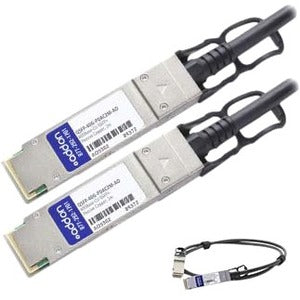 AddOn MSA and TAA Compliant 40GBase-CU QSFP+ to QSFP+ Direct Attach Cable (Passive Twinax, 2m) - GreatEagleInc