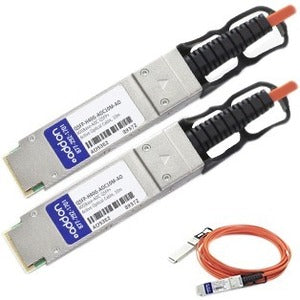 AddOn Cisco QSFP-H40G-AOC5M Compatible TAA Compliant 40GBase-AOC QSFP+ to QSFP+ Direct Attach Cable (850nm, MMF, 5m) - GreatEagleInc