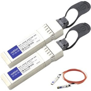 AddOn MSA and TAA Compliant 10GBase-AOC SFP+ to SFP+ Direct Attach Cable (850nm, MMF, 1m) - Computers & Electronics