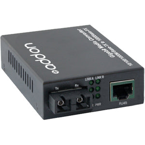 AddOn 10/100/1000Base-TX(RJ-45) to 1000Base-SX(SC) MMF 850nm 550m Media Converter - GreatEagleInc