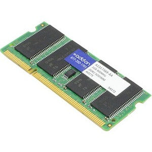 AddOn AA800D2S6/2G x1 Dell A1317369 Compatible 2GB DDR2-800MHz Unbuffered Dual Rank 1.8V 200-pin CL6 SODIMM - GreatEagleInc