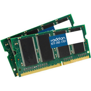 AddOn AA1333D3S9/4G x2 JEDEC Standard 8GB (2x4GB) DDR3-1333MHz Unbuffered Dual Rank 1.5V 204-pin CL9 SODIMM