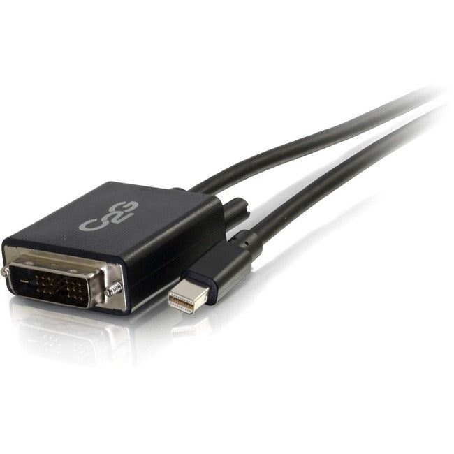 C2G 10ft Mini DisplayPort to DVI Cable - Single Link DVI-D Adapter - Black Default Title