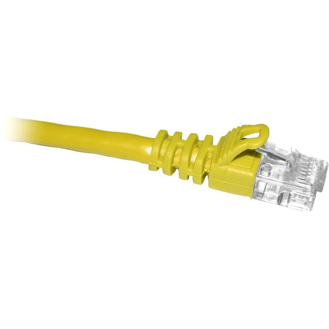 ENET Cat6 Yellow 7 Foot Patch Cable with Snagless Molded Boot (UTP) High-Quality Network Patch Cable RJ45 to RJ45 - 7Ft