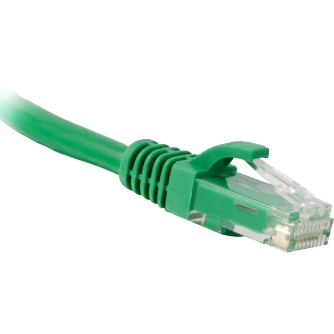 ENET Cat6 Green 10 Foot Patch Cable with Snagless Molded Boot (UTP) High-Quality Network Patch Cable RJ45 to RJ45 - 10Ft - GreatEagleInc