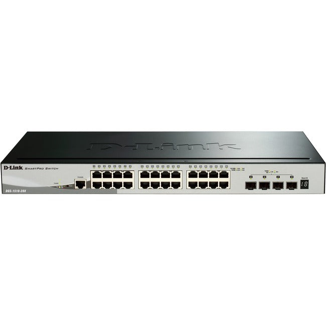 D-Link DGS-1510-28XMP Ethernet Switch Default Title