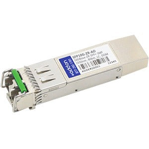 AddOn Cisco SFP-10G-ZR Compatible TAA Compliant 10GBase-ZR SFP+ Transceiver (SMF, 1550nm, 80km, LC, DOM) - GreatEagleInc