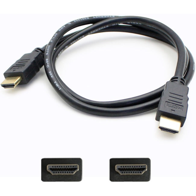 AddOn 5-Pack of 6ft Lenovo 0B47070 Compatible HDMI Male to Male Black Cables