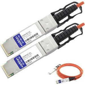 AddOn HP 720208-B21 Compatible TAA Compliant 40GBase-AOC QSFP+ to QSFP+ Direct Attach Cable (850nm, MMF, 10m) - Computers &…