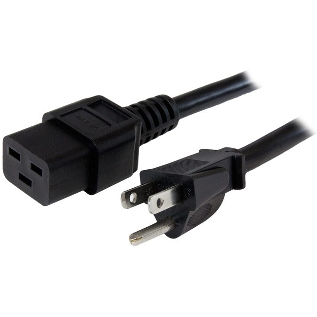 StarTech.com 6 ft Heavy Duty 14 AWG Computer Power Cord - NEMA 5-15P to C19 - Computers & Electronics