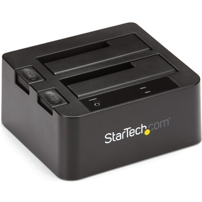 StarTech.com USB 3.1 (10Gbps) Dual-Bay Dock for 2.5"/3.5" SATA SSD/HDDs with UASP