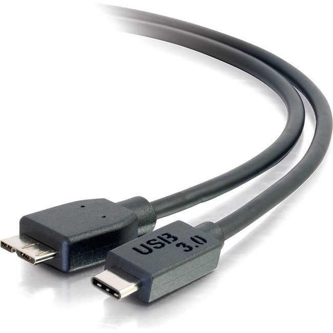 C2G 6ft USB 3.1 Gen 1 USB Type C to USB Micro B Cable - USB C Cable Black - Computers & Electronics