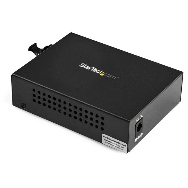 StarTech.com Gigabit Ethernet Fiber Media Converter - Compact - 850nm MM LC - 550m - With MM SFP Transceiver Default Title