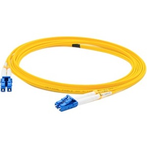 AddOn 5m ALC (Male) to LC (Male) Yellow OS1 Duplex Fiber OFNR (Riser-Rated) Patch Cable - GreatEagleInc