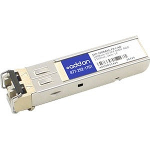 AddOn MSA and TAA Compliant 100Base-FX SFP Transceiver (MMF, 1310nm, 2km, LC, Rugged) Default Title