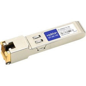 AddOn MSA and TAA Compliant 10/100/1000Base-TX SFP Transceiver (Copper, 100m, RJ-45, Rugged) - Computers & Electronics