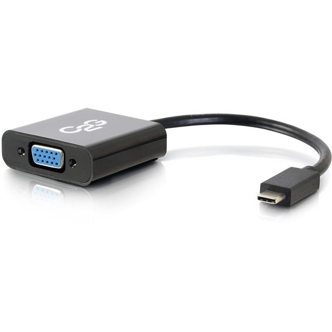 C2G USB 3.1 USB Type C to VGA Adapter - USB C to VGA Black - TAA Default Title