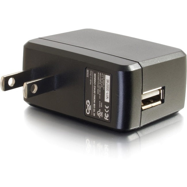 C2G AC to USB Power Adapter - Phone Charger - 5V 2A Output - USB Charger - Computers & Electronics