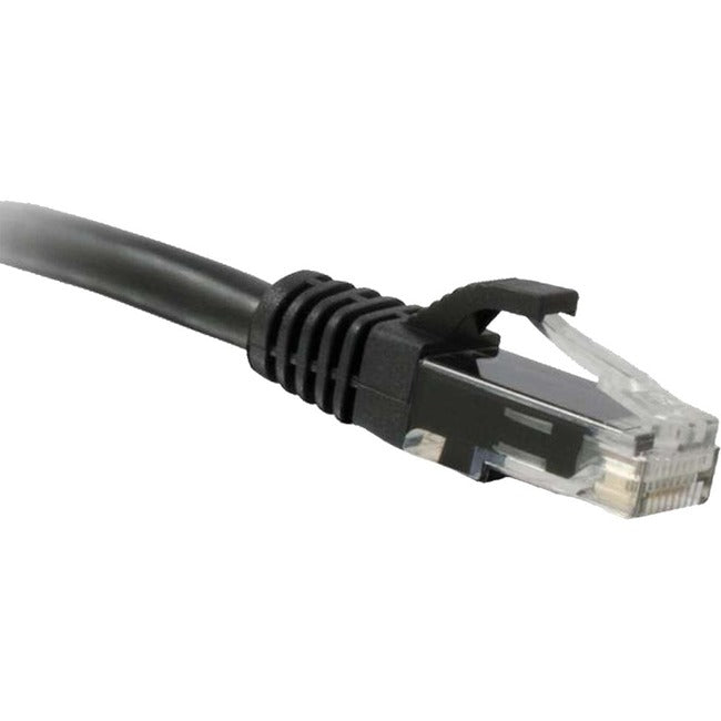 ENET Cat5e Black 15 Foot Patch Cable with Snagless Molded Boot (UTP) High-Quality Network Patch Cable RJ45 to RJ45 - 15Ft -…