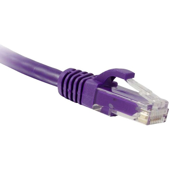 ENET Cat6 Purple 15 Foot Patch Cable with Snagless Molded Boot (UTP) High-Quality Network Patch Cable RJ45 to RJ45 - 15Ft Default Title