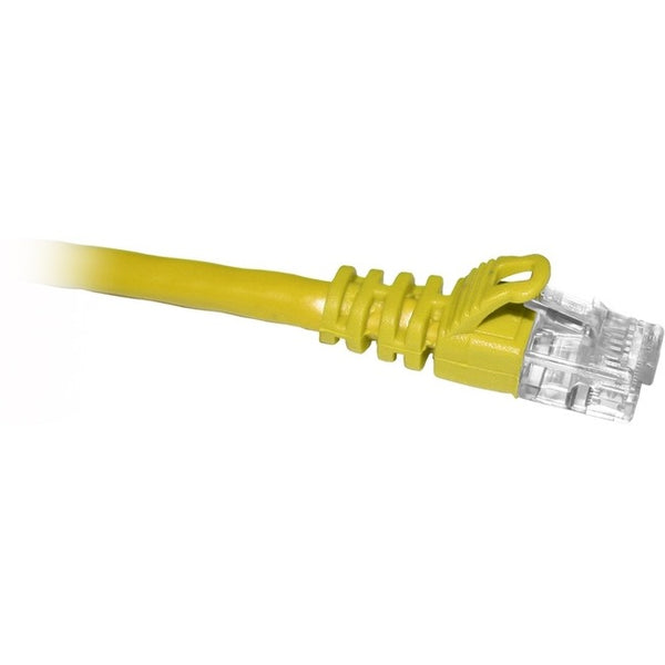 ENET Cat6 Yellow 15 Foot Patch Cable with Snagless Molded Boot (UTP) High-Quality Network Patch Cable RJ45 to RJ45 - 15Ft - GreatEagleInc