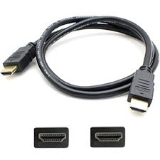 AddOn 5-pack of Dell 331-2292 Compatible 91cm (3.0ft) HDMI 1.3 Male to Male Black Stacking Cables