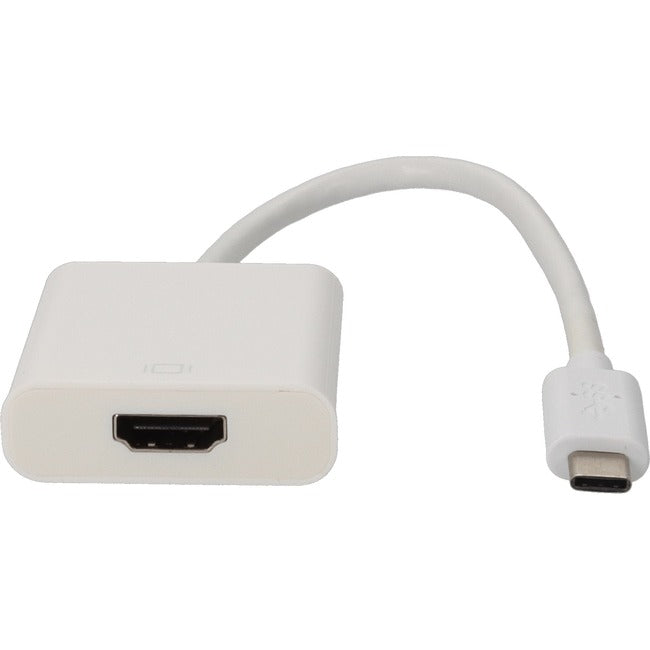 AddOn 9in USB 3.1 (C) Male to HDMI Female White Video Adapter - Computers & Electronics