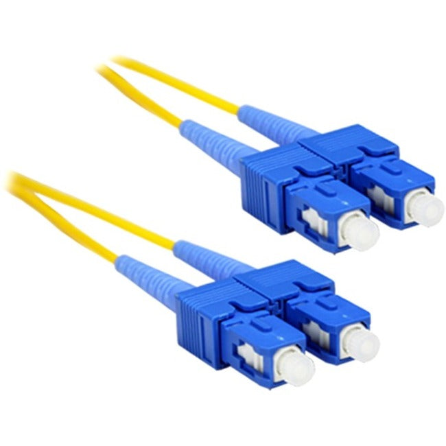 ENET 8M SC/SC Duplex Single-mode 9/125 OS1 or Better Yellow Fiber Patch Cable 8 meter SC-SC Individually Tested - Computers…