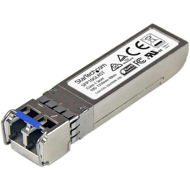 StarTech.com Cisco SFP-10G-LR Compatible SFP+ Module - 10GBASE-LR Fiber Optical SFP Transceiver - Lifetime Warranty - 10 Gbps - Maximum Transfer Distance: 10 km (6.2 mi) - GreatEagleInc