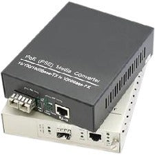AddOn 1 10/100/1000Base-TX(RJ-45) to 1 Open SFP Port Industrial Media Converter