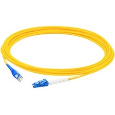 AddOn ADD-ASC-LC-1MS9SMF Fiber Optic Simplex Network Patch Cable - GreatEagleInc